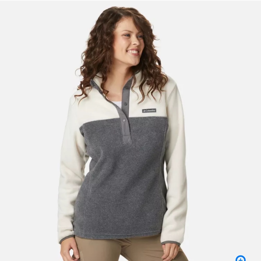 Columbia | Benton Springs Half Snap Fleece in Gray